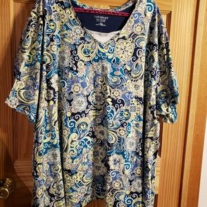 Womens 5x top short sleeves
